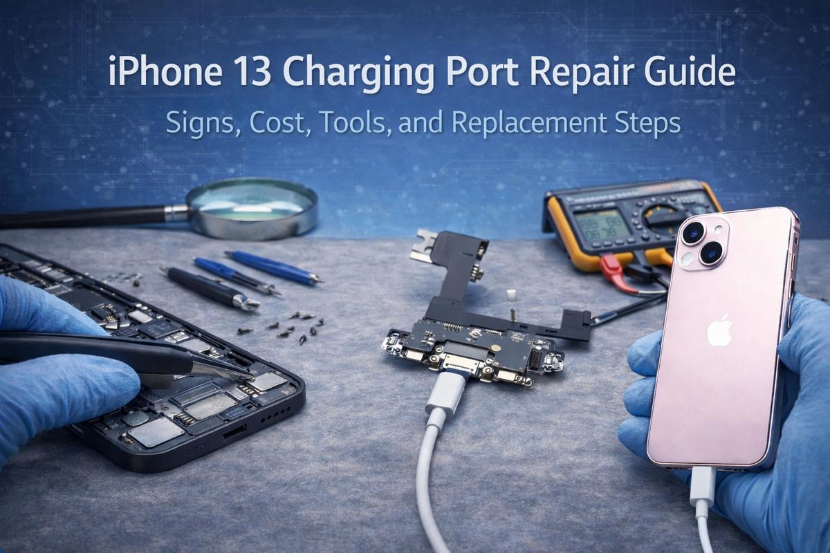 iPhone 13 Charging Port Repair Cost, Tools, and Steps