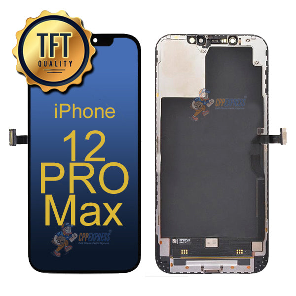 iPhone 12 Pro Max - TFT LCD Display Touch Screen Digitizer Assembly - Black