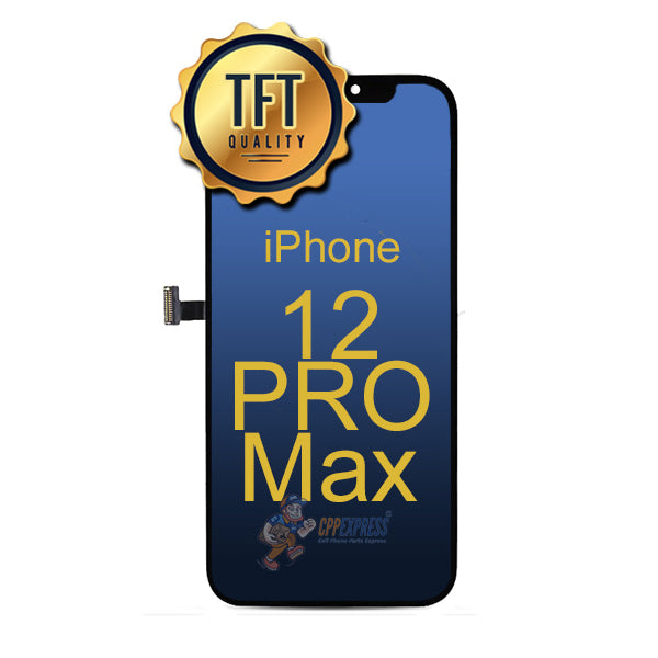 iPhone 12 Pro Max - TFT LCD Display Touch Screen Digitizer Assembly - Black