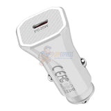 20W PD Fast Car Charger USB-C Power Delivery Quick Charge for iPhone & Android