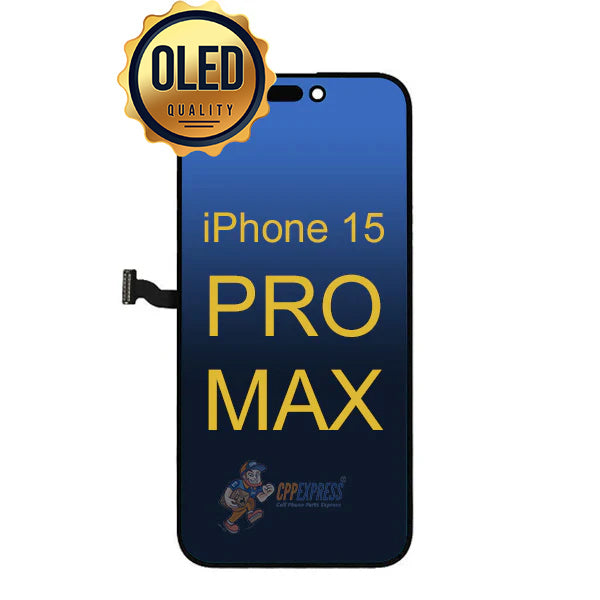 iPhone 15 Pro Max - Soft OLED Display Touch Screen Digitizer Assembly