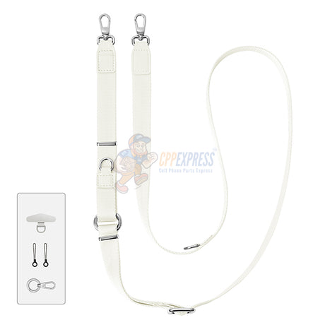 3-in-1 Triple-Function Adjustable Crossbody Lanyard Hands-Free Strap For iPhone