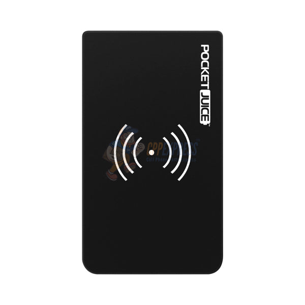 Tzumi Pocket Juice Wireless 10,000 mAh Magnetic Charger Black