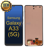 Samsung Galaxy A33 5G LCD Touch Screen Digitizer Assembly - Black