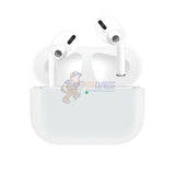 Airpods Pro Premium Shockproof Protective Silicone Soft Charging Shell Case Cover - White