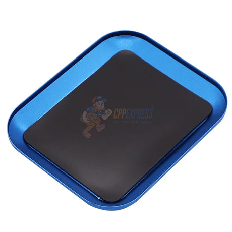 Aluminium Screw Tray Plate with Magnetic Pad Mat Storage Box For Mobile Repair