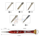 BEST668 5 in 1 Precision Screwdriver Disassemble Repair Tools Kit for iPhone Android Laptop