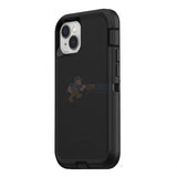 iPhone 13 Shockproof Defender Case Cover Black