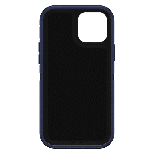 iPhone 13 Mini Shockproof Defender Case Cover with Belt Clip Dark Blue