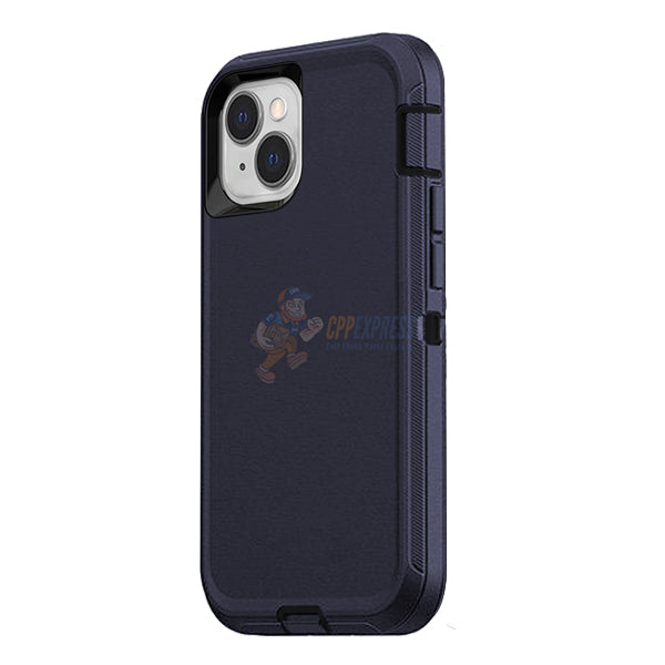 iPhone 13 Mini Shockproof Defender Case Cover Dark Blue