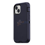 iPhone 13 Mini Shockproof Defender Case Cover Dark Blue