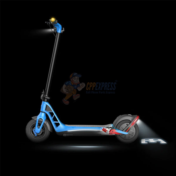 Bugatti 10 Electric Scooter Light Weight and Foldable Agile Bleu