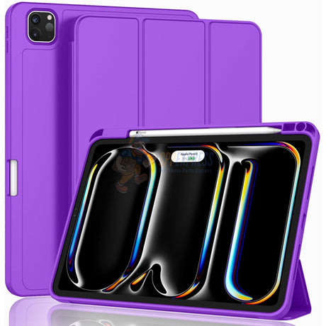 iPad Pro 11 (2024) Silicone case with Pencil Support