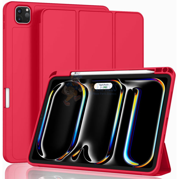 iPad Pro 11 (2024) Silicone case with Pencil Support