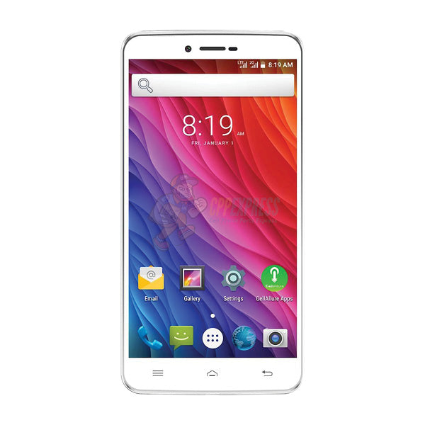 CellAllure Bolt Mega - 6" 4G LTE 2GB Ram 16GB Memory Quad-core Android 6.0 Smartphone (Unlocked) - White