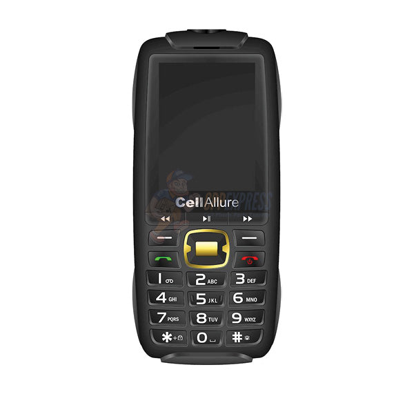 CellAllure Survivor - Symbian OS 2.8" AM/FM Radio QVGA LCD Cell Phone (Unlocked) - Black