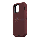 iPhone 11 Shockproof Defender Case Cover Burgundy