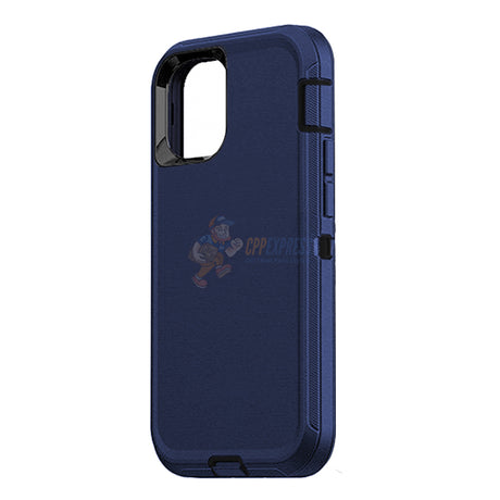 iPhone 12 Mini Shockproof Defender Case Cover Dark Blue