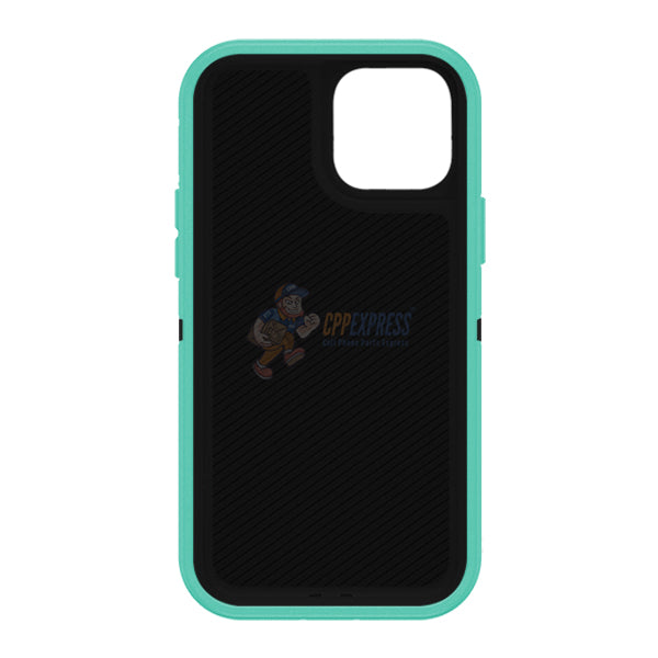 iPhone 12 Mini Shockproof Defender Case Cover Light Blue