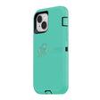 iPhone 13 Shockproof Defender Case Cover Light Blue