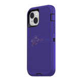 iPhone 13 Shockproof Defender Case Cover Purple