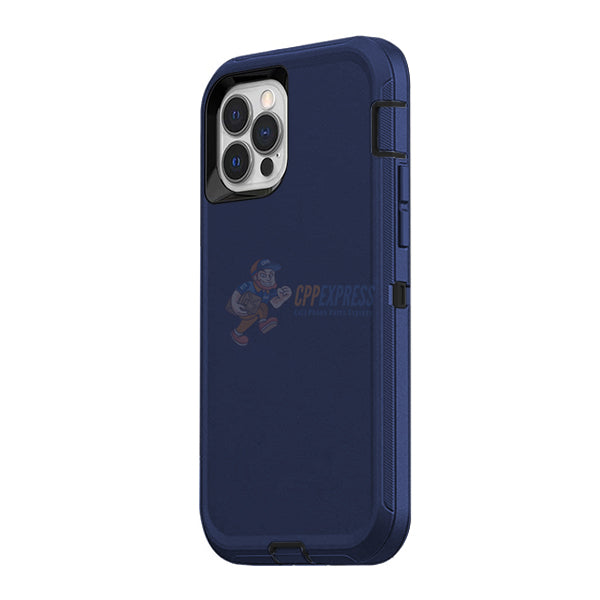 iPhone 13 Pro Max Shockproof Defender Case Cover Dark Blue