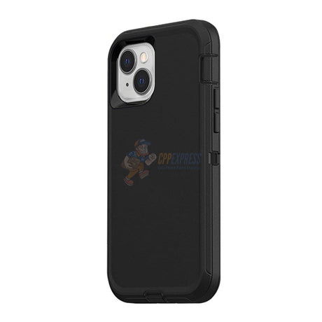 iPhone 14 Plus Shockproof Defender Case Cover Black