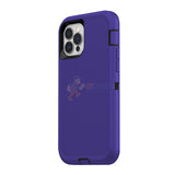 iPhone 14 Pro Max Shockproof Defender Case Cover Purple