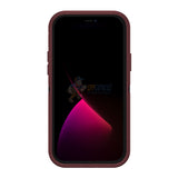 iPhone 15 Shockproof Defender Case Cover Burgundy