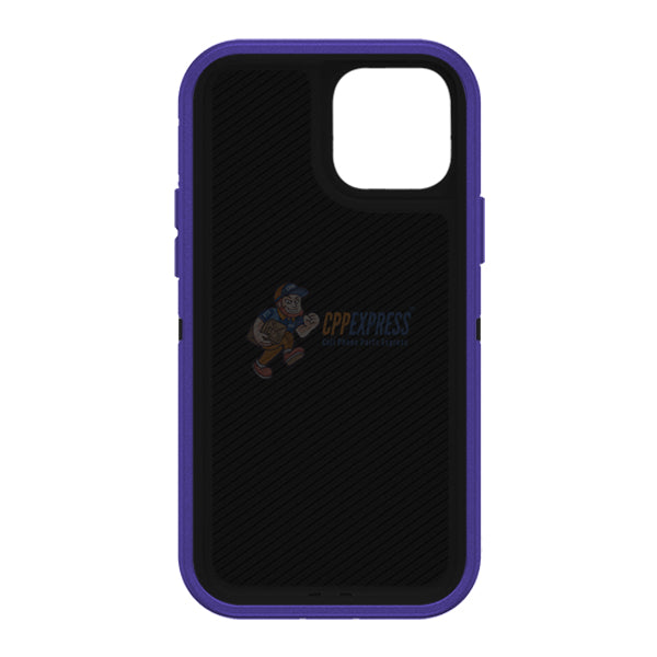 iPhone 15 Shockproof Defender Case Cover Purple