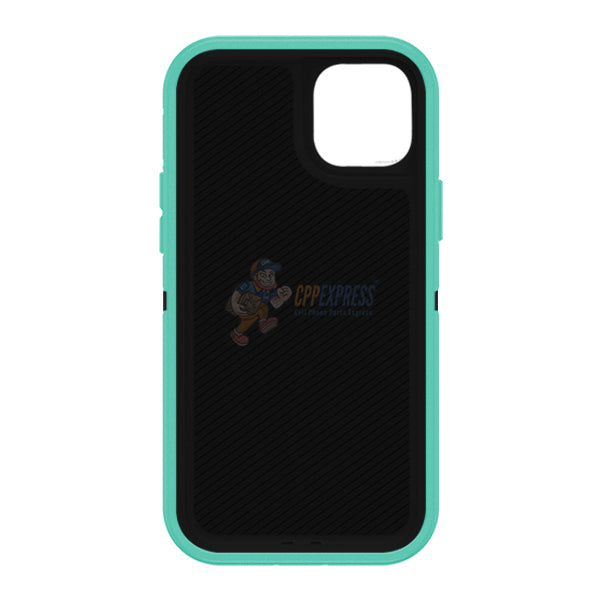 iPhone 15 Pro Max Shockproof Defender Case Cover Light Blue