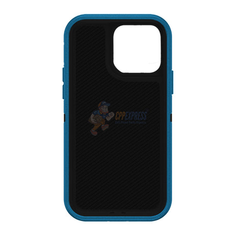 iPhone 15 Pro Shockproof Defender Case Cover Blue