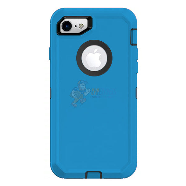 iPhone 7 iPhone 8 Shockproof Defender Case Cover Blue