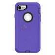 iPhone 7 iPhone 8 Shockproof Defender Case Cover Purple