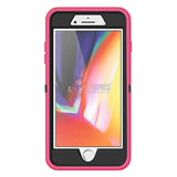 iPhone 7 Plus iPhone 8 Plus Shockproof Defender Case Cover Hot Pink