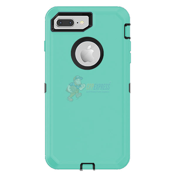 iPhone 7 Plus iPhone 8 Plus Shockproof Defender Case Light Blue