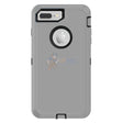 iPhone 7 Plus iPhone 8 Plus Shockproof Defender Case Cover Light Gray