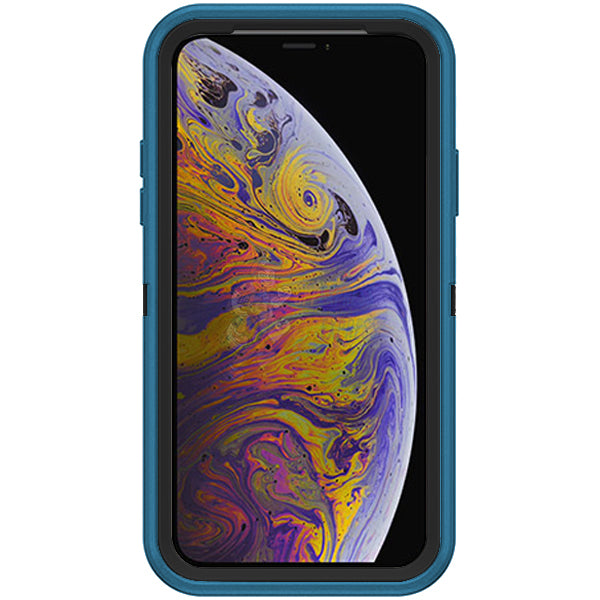 iPhone X iPhone XS Shockproof Defender Case Cover Blue