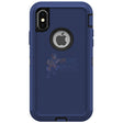 iPhone X iPhone XS Shockproof Defender Case Cover Dark Blue