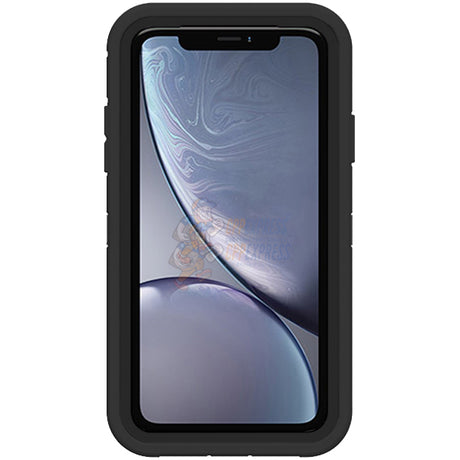 iPhone XR Shockproof Defender Case Cover Black