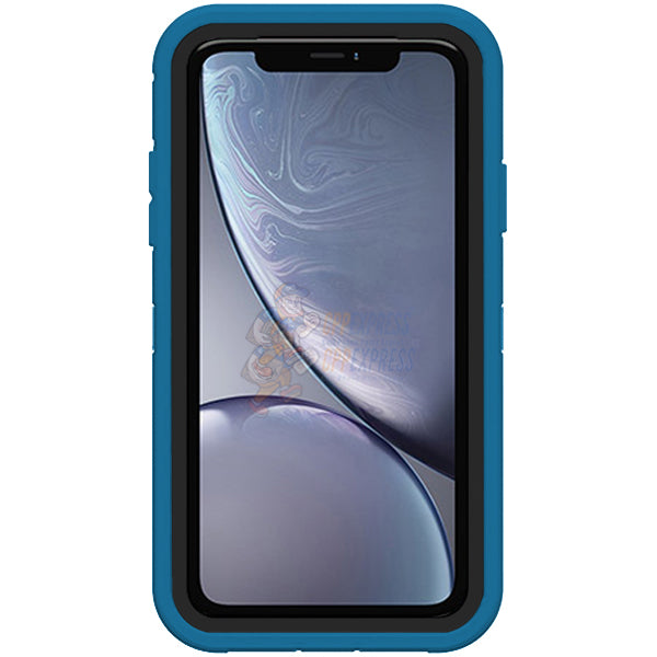 iPhone XR Shockproof Defender Case Cover Blue