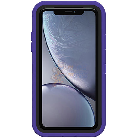 iPhone XR Shockproof Defender Case Cover Purple