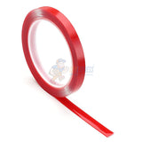 Double-Sided Red Tape 3 m x 09 mm High Strength High Bond Adhesive