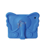 Elephant Kids Shockproof Tough Bumper Protective EVA Case Stand Cover For iPad Mini 1 2 3 4 - Blue