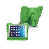 Elephant Kids Shockproof Tough Bumper Protective EVA Case Stand Cover For iPad Mini 1 2 3 4 - Green