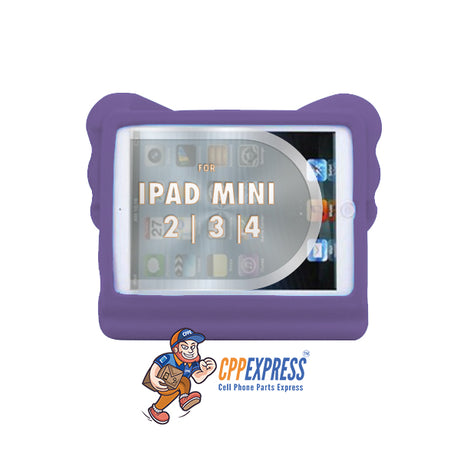 Elephant Kids Shockproof Tough Bumper Protective EVA Case Stand Cover For iPad Mini 1 2 3 4 - Black