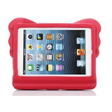 Elephant Kids Shockproof Tough Bumper Protective EVA Case Stand Cover For iPad Mini 1 2 3 4 - Red