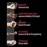 FitRx Hand Strengthening Compact Portable Kit Versatile For Muscle Building