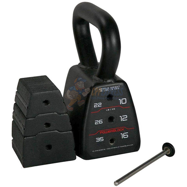 FitRx PowerBell SB30 Compact Adjustable Weight for Home Gym & Strength Training