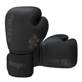 FitRx Ringer Premium Multi-Density Padding Training Gloves - Black